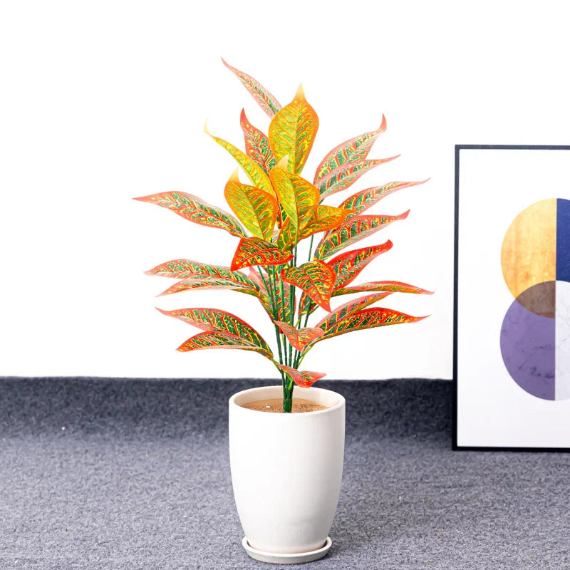 Dlight Decor 76cm Tropical Magnolia Palm Branch with 26 Leaves Dlight Decor
