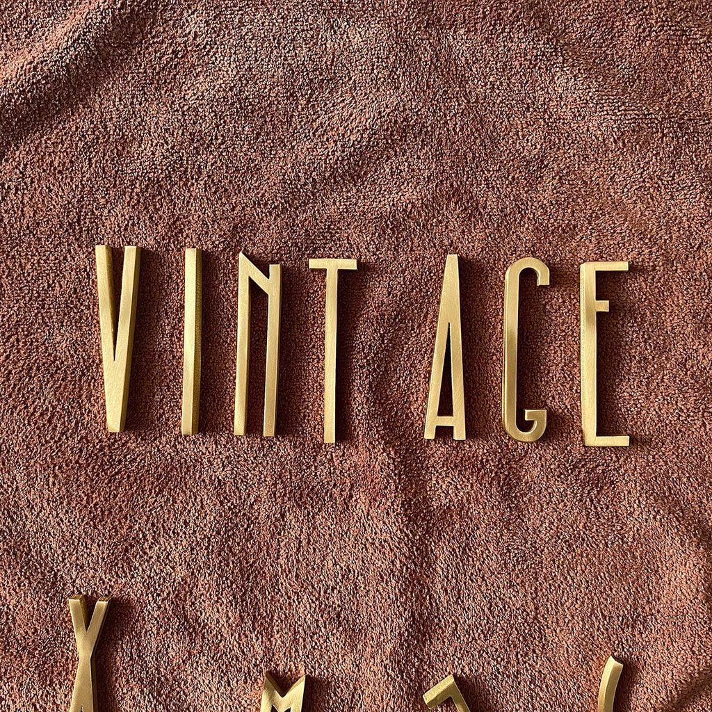 5mm Brass Letters – DIY Wall Decorative Name Signs for Business, Shops, and Doors Dlight Decor