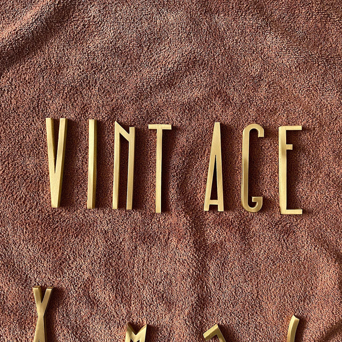 5mm Brass Letters – DIY Wall Decorative Name Signs for Business, Shops, and Doors Dlight Decor