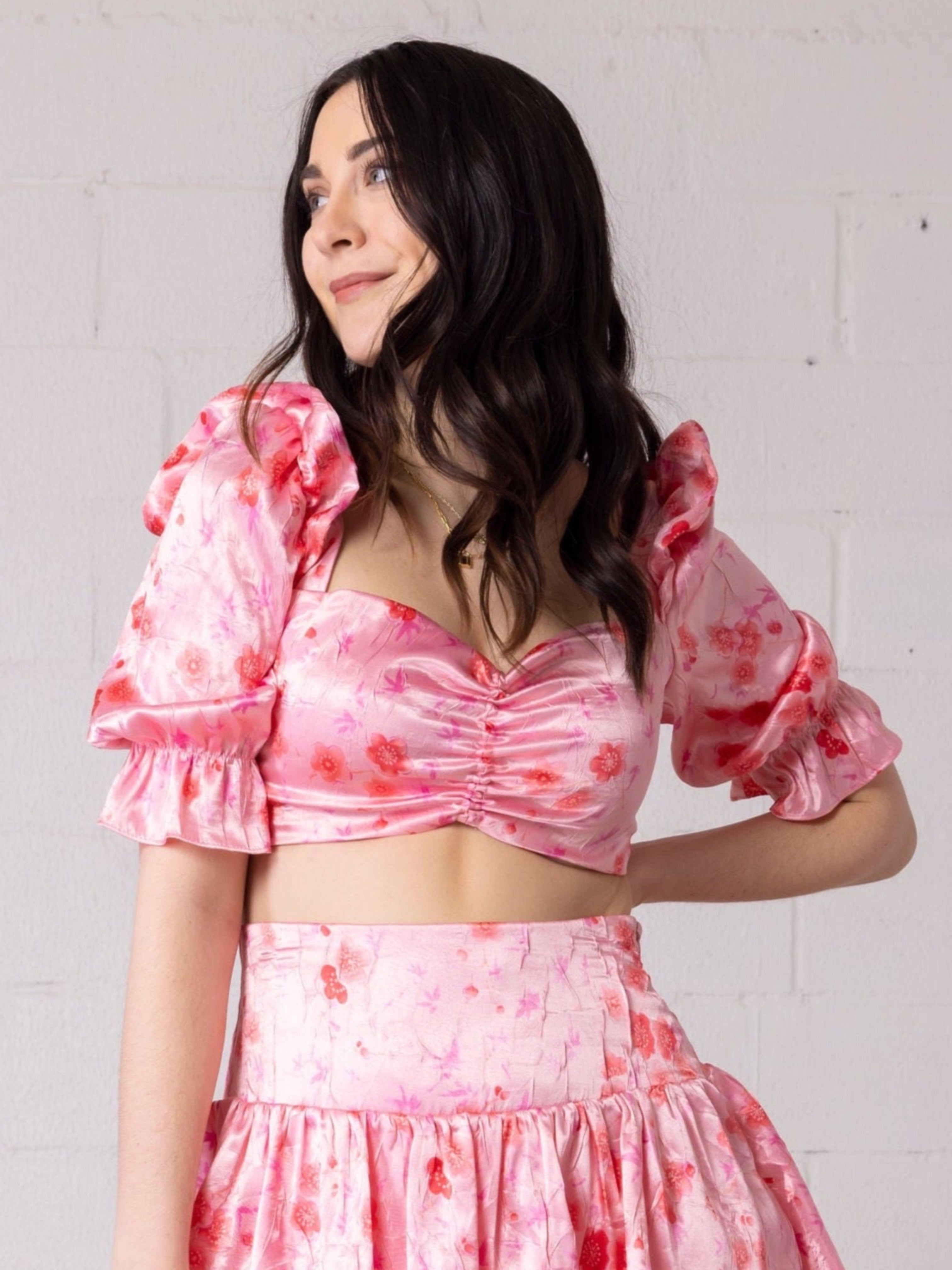 Keeley Top | Cherry Blossom