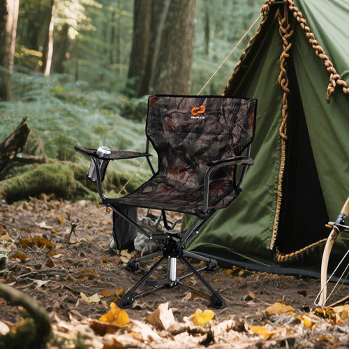 360° Swivel Hunting Chair Portable Foldable GemGear