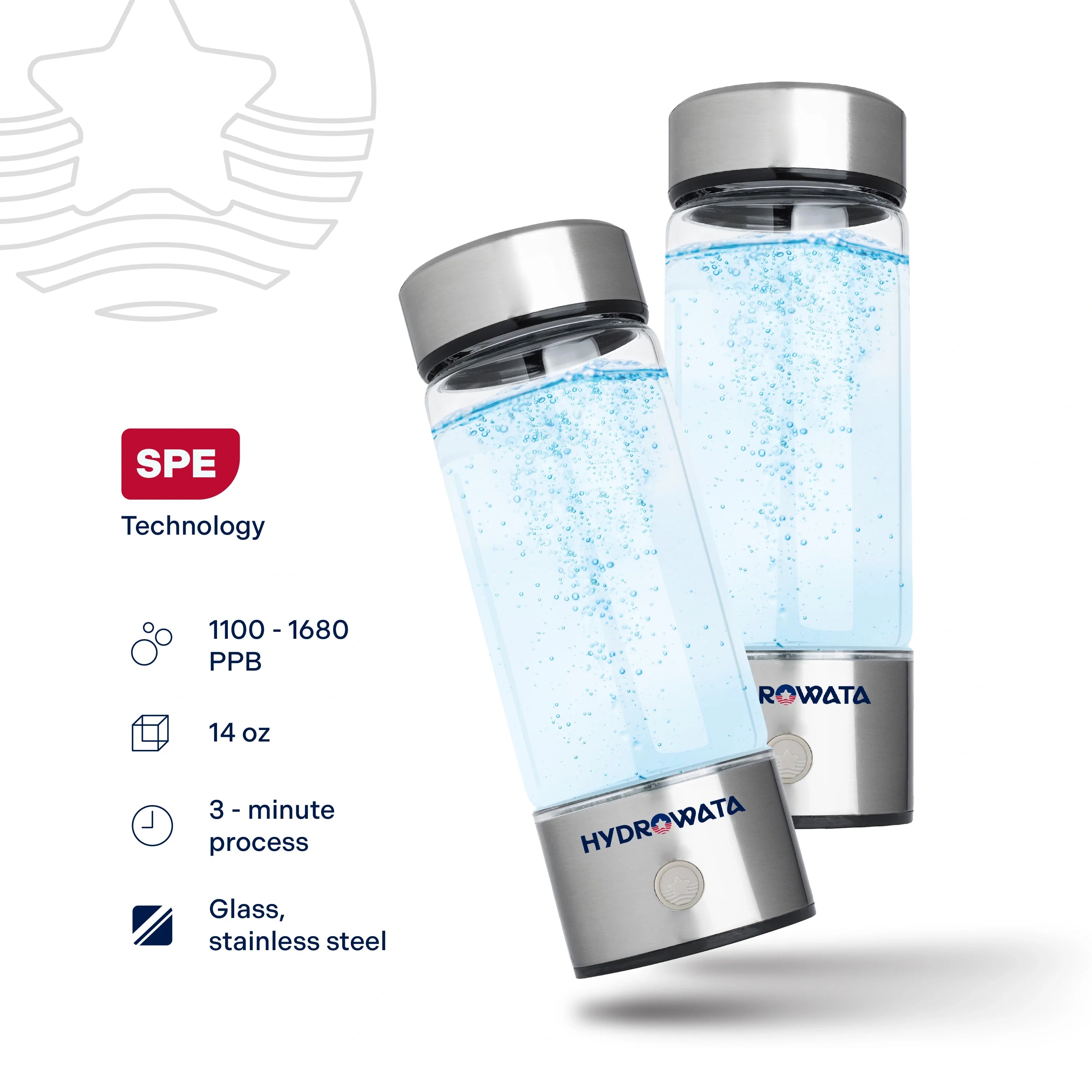 HydroWata™ Hydrogen Water Bottle HydroWata