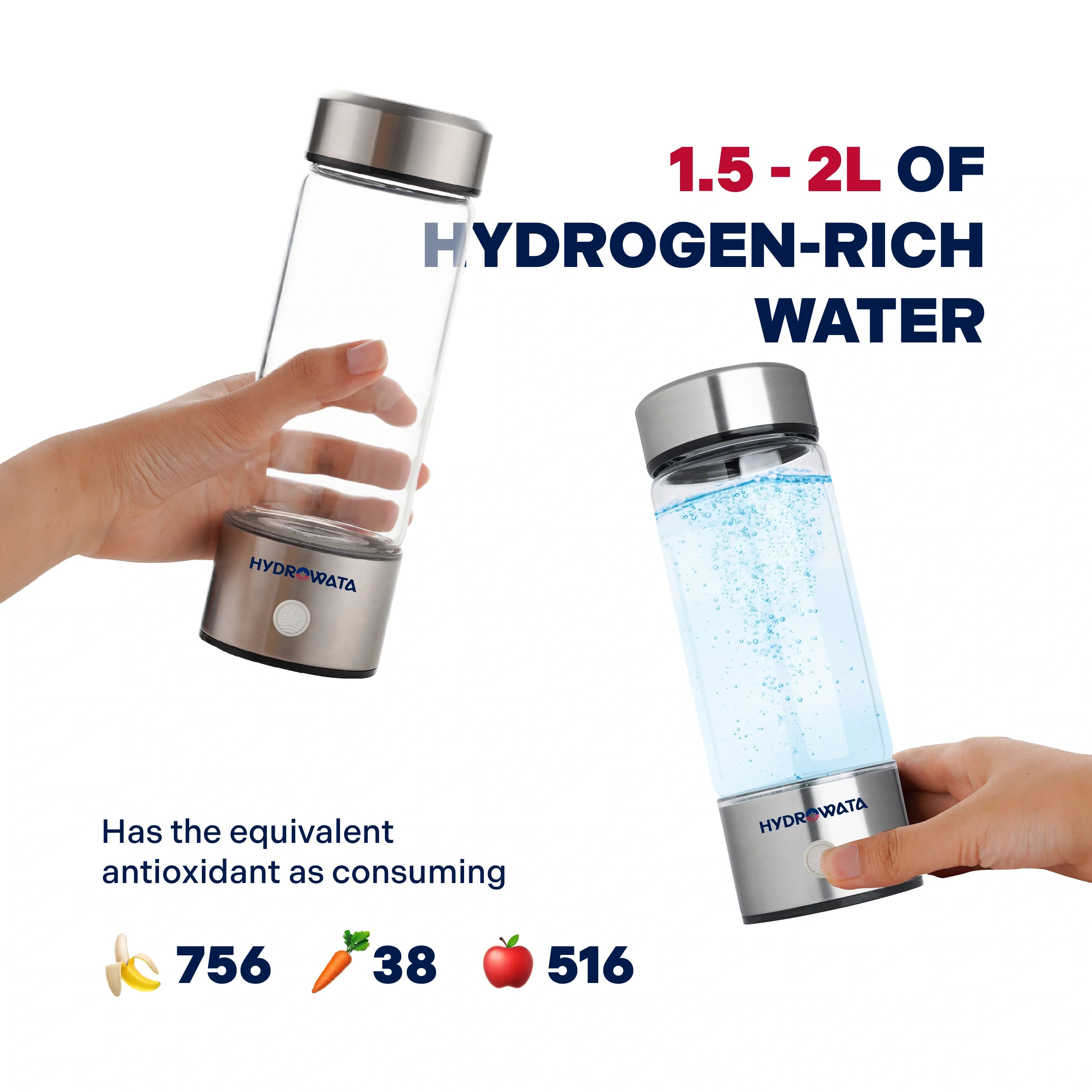 HydroWata™ Hydrogen Water Bottle HydroWata