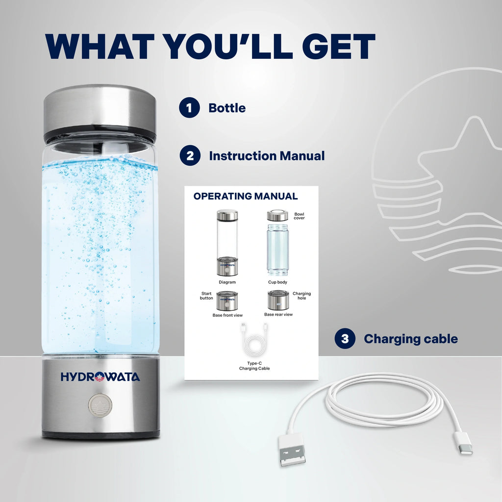 HydroWata™ Hydrogen Water Bottle HydroWata