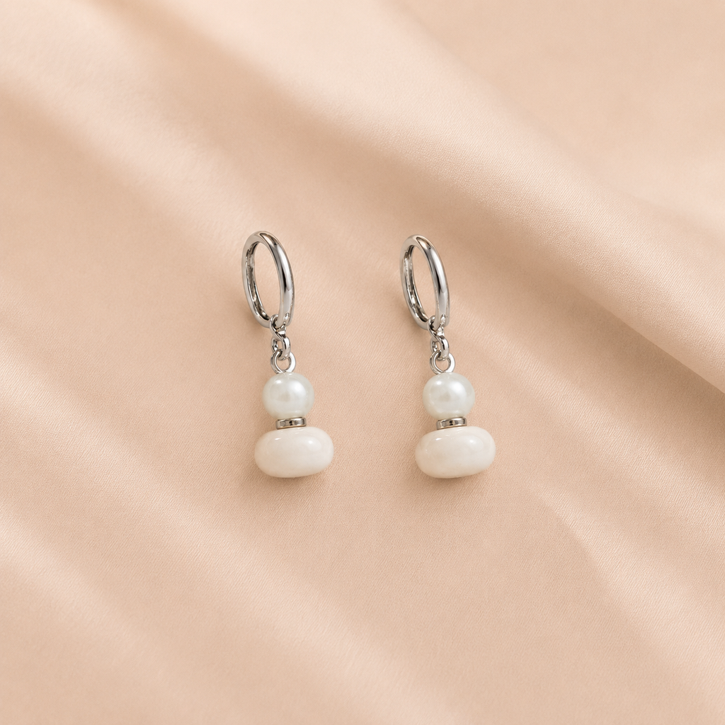 Sonja Huggie Hoops Ostella Shells