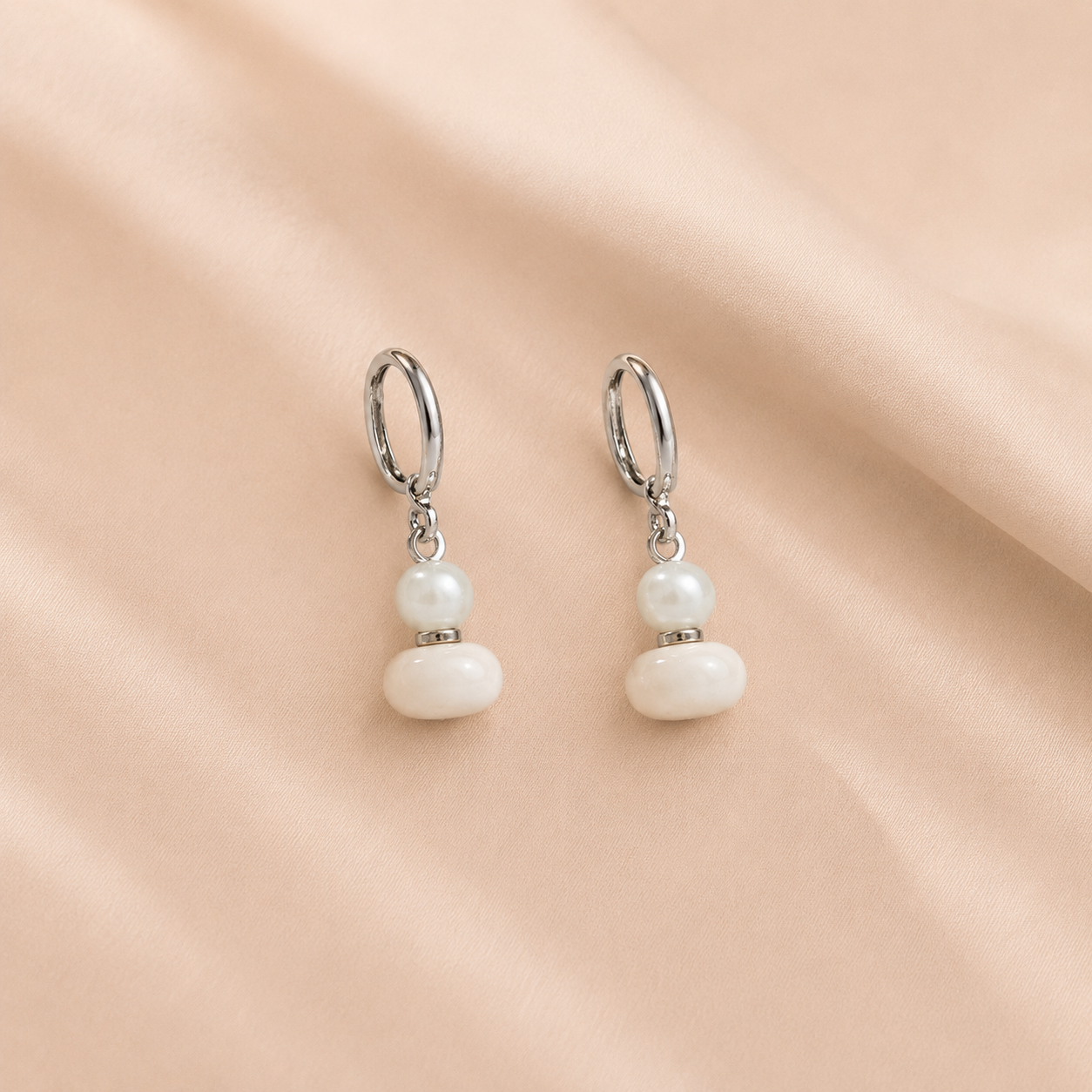 Sonja Huggie Hoops Ostella Shells