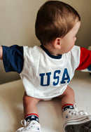 Stars and Stripes 4th of July Socks - Infant, Toddler, Youth & Adult Sizes Little Joy Co.
