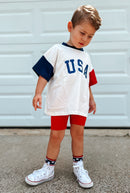 Stars and Stripes 4th of July Socks - Infant, Toddler, Youth & Adult Sizes Little Joy Co.