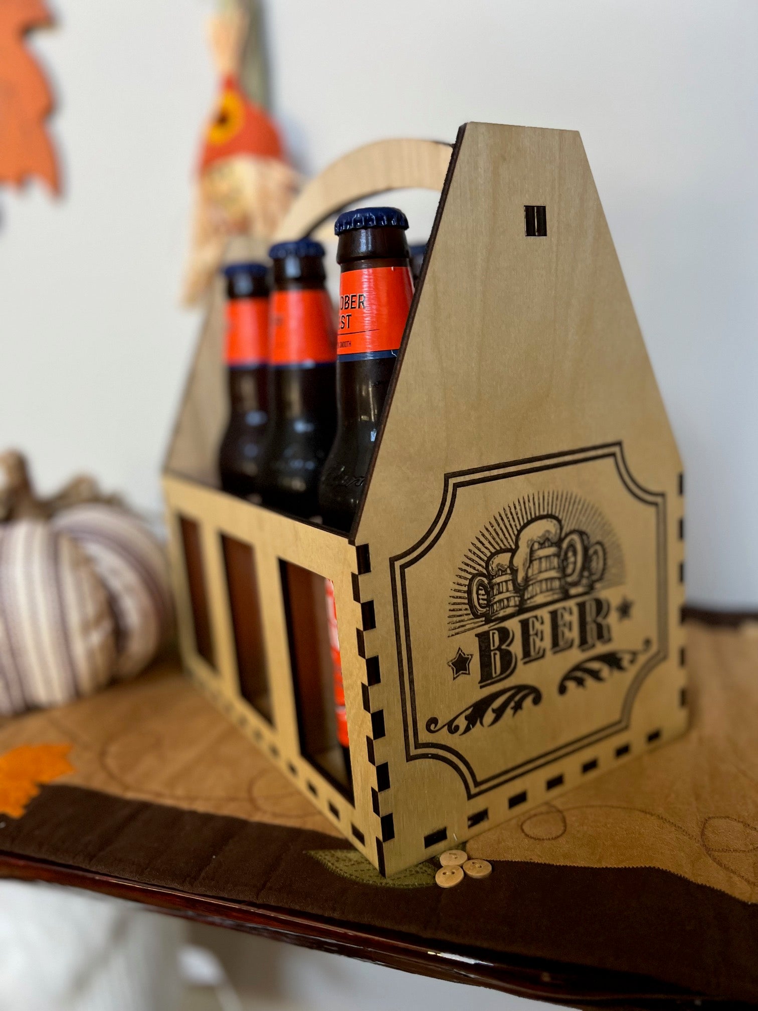 Beer Caddy AVEL Woodworking