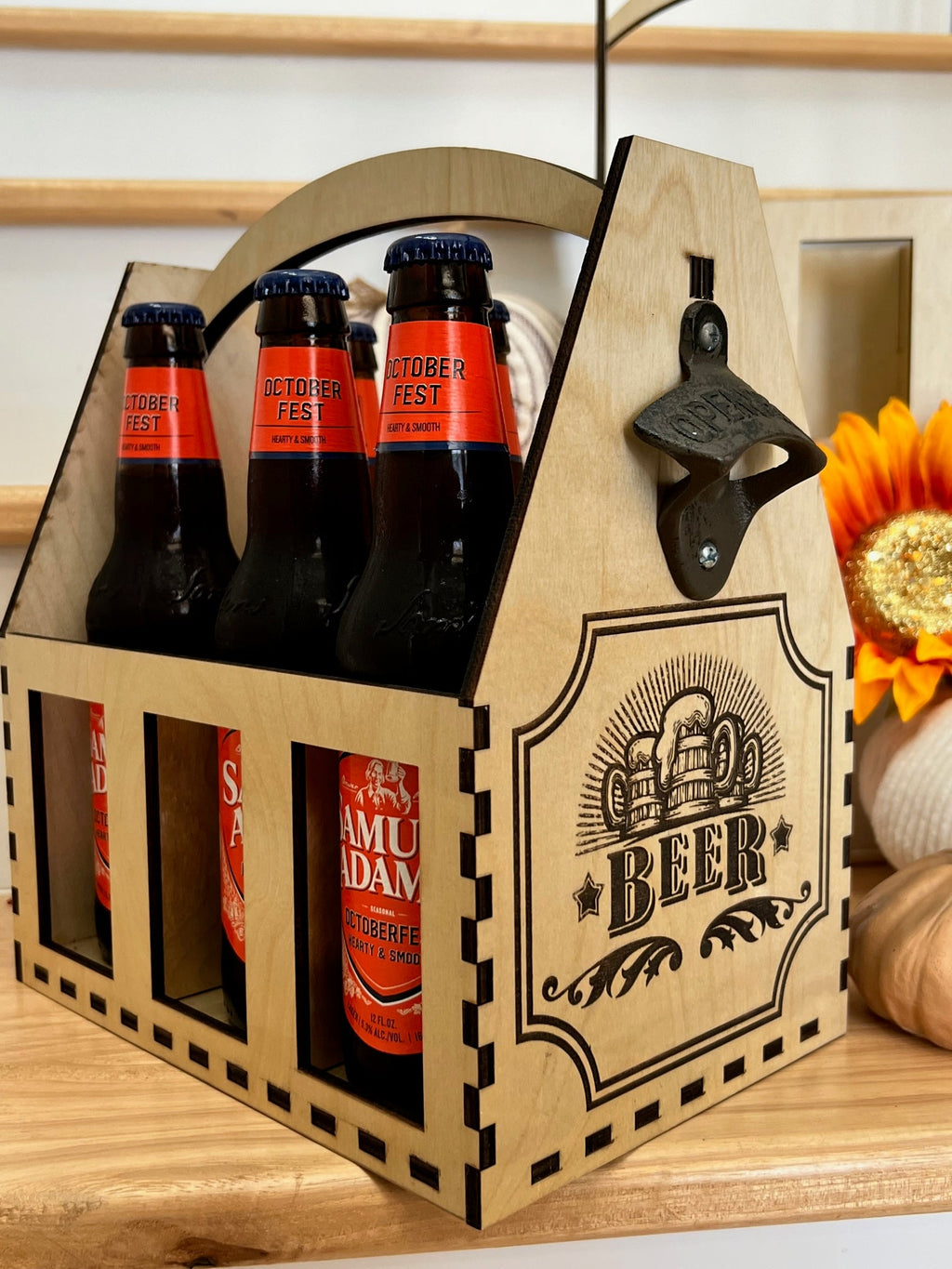 Beer Caddy AVEL Woodworking