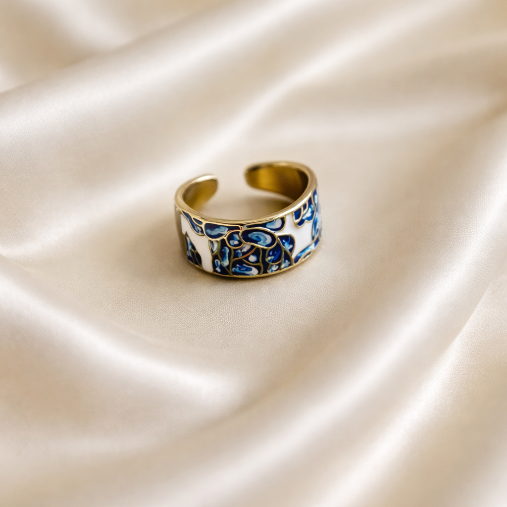 Indigo Ring Ostella Shells