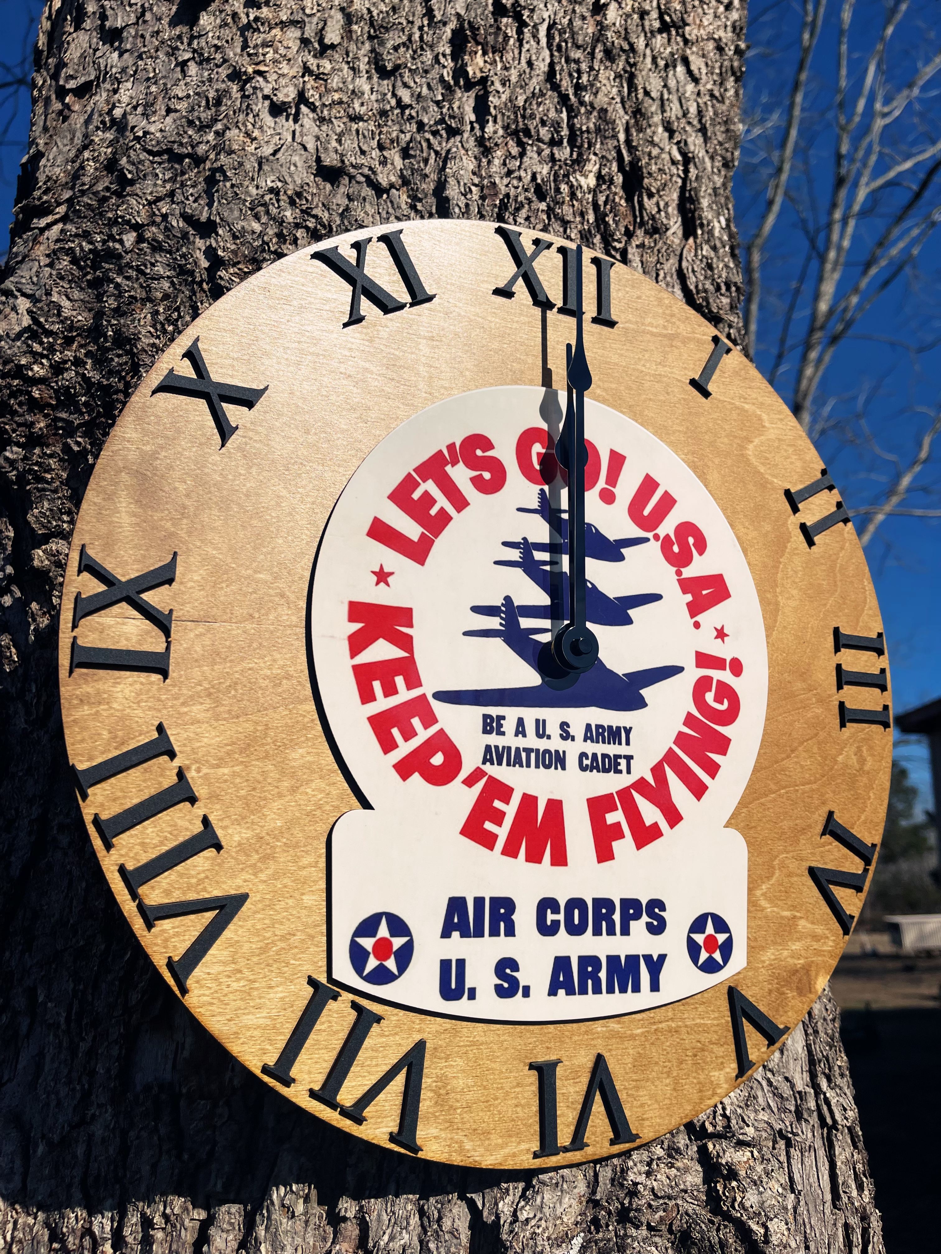 Custom Wall Clocks AVEL Woodworking