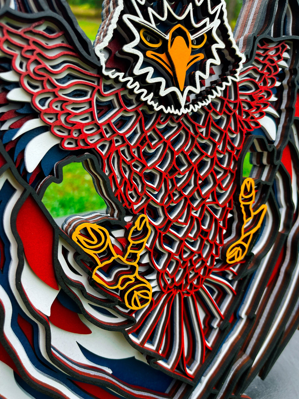 American Eagle Mandala AVEL Woodworking