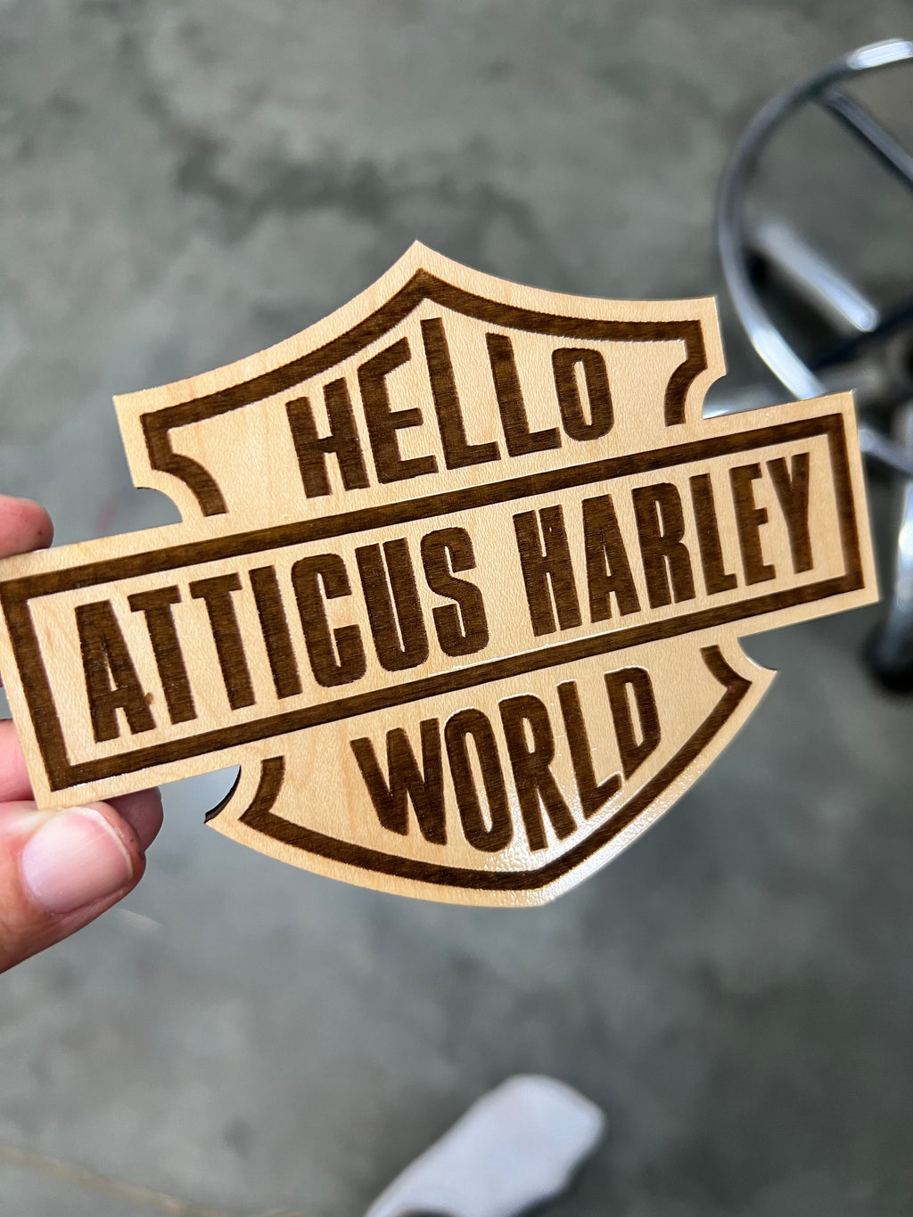 Birth Crib Announcement AVEL Woodworking