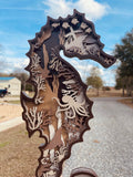 Seahorse Mandala AVEL Woodworking