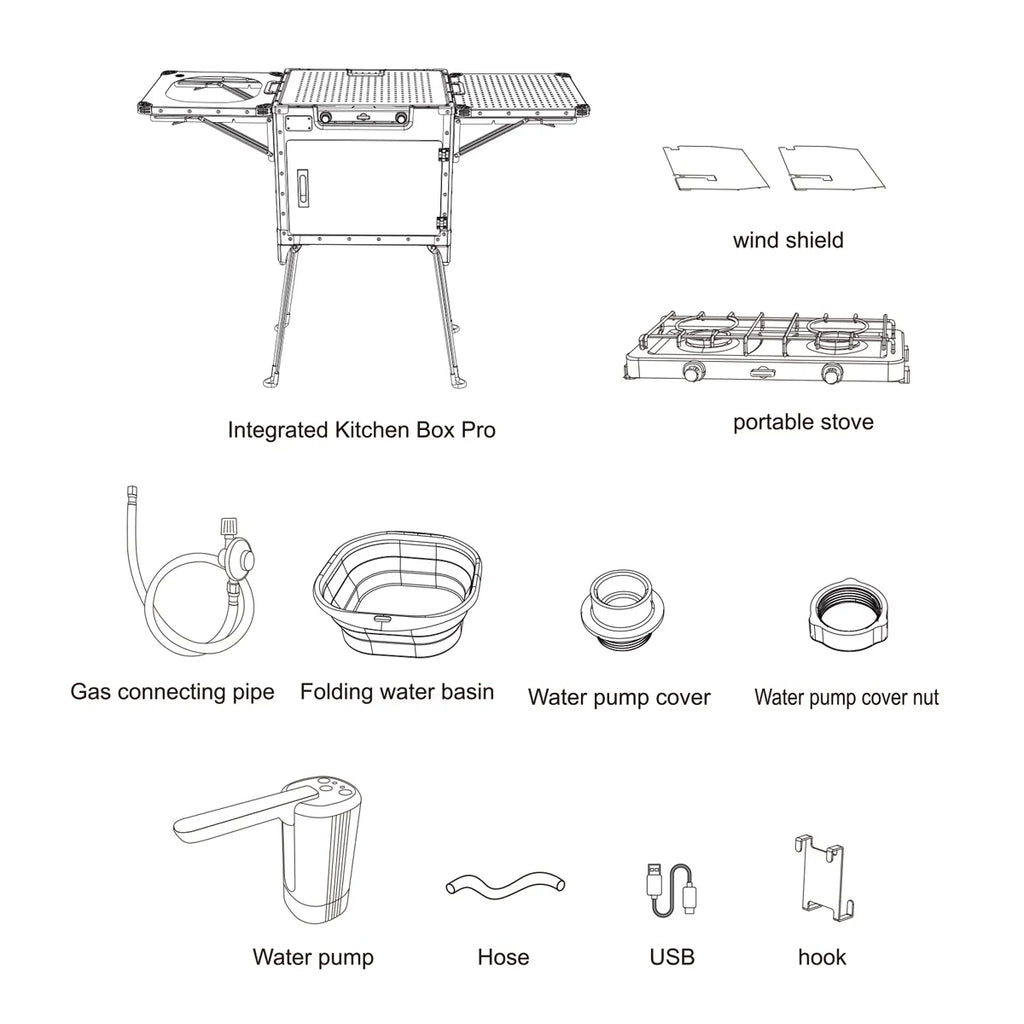 Integrated Kitchen Box Wild Land