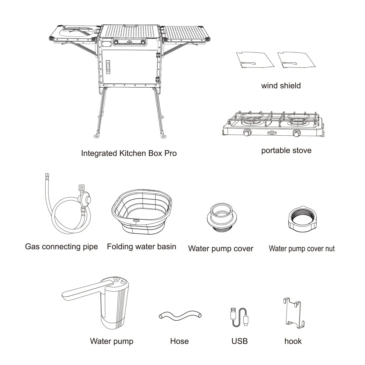 Integrated Kitchen Box Wild Land