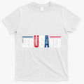 Jesus Saves USA Faith 4th Of July T-Shirt Mood Vibes Tees - Express Your Mood, Wear Your Style