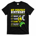 Level 14 Unlocked Boys 14th Birthday 14 Year Old Gamer T-Shirt Mood Vibes Tees - Express Your Mood, Wear Your Style