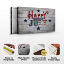 Happy Fourth Of July Sign Tailored Canvases