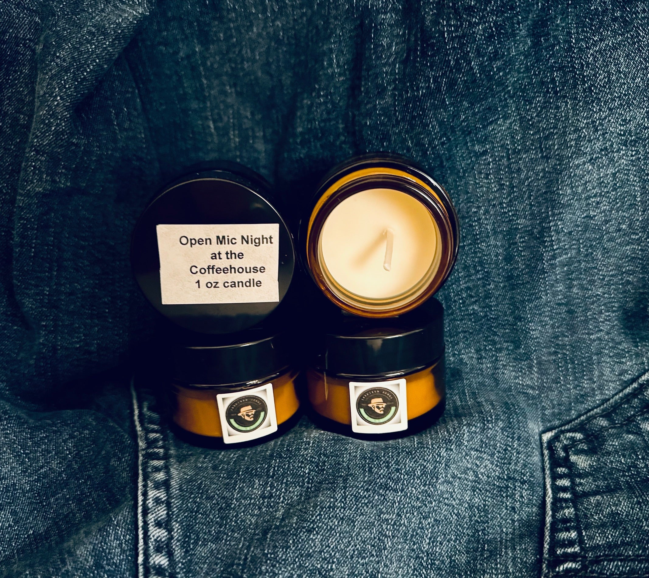Open Mic Night at the Coffeehouse Candle The Inspired Jewel