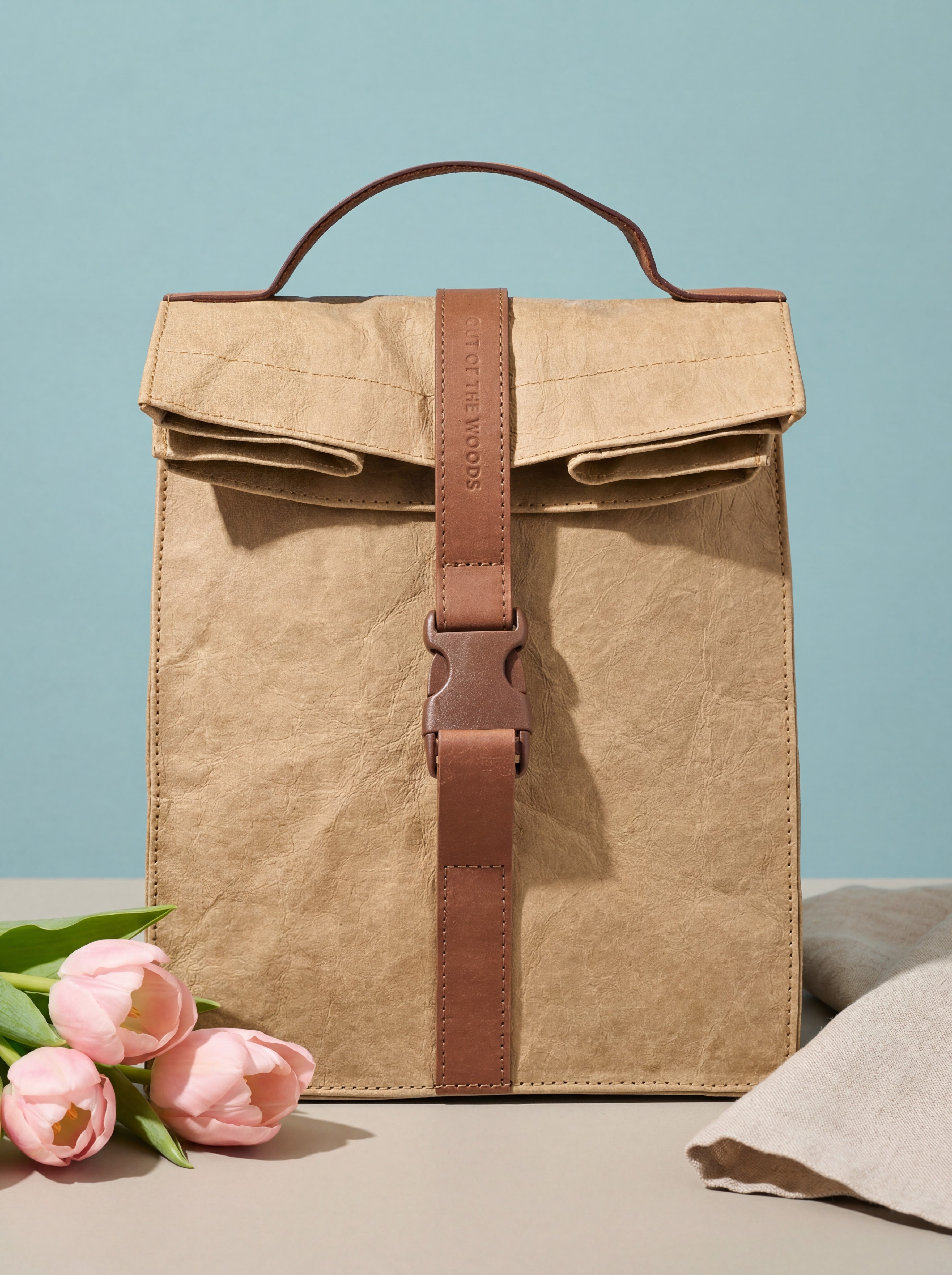 Paper Sack Lunch Cooler Out of the Woods