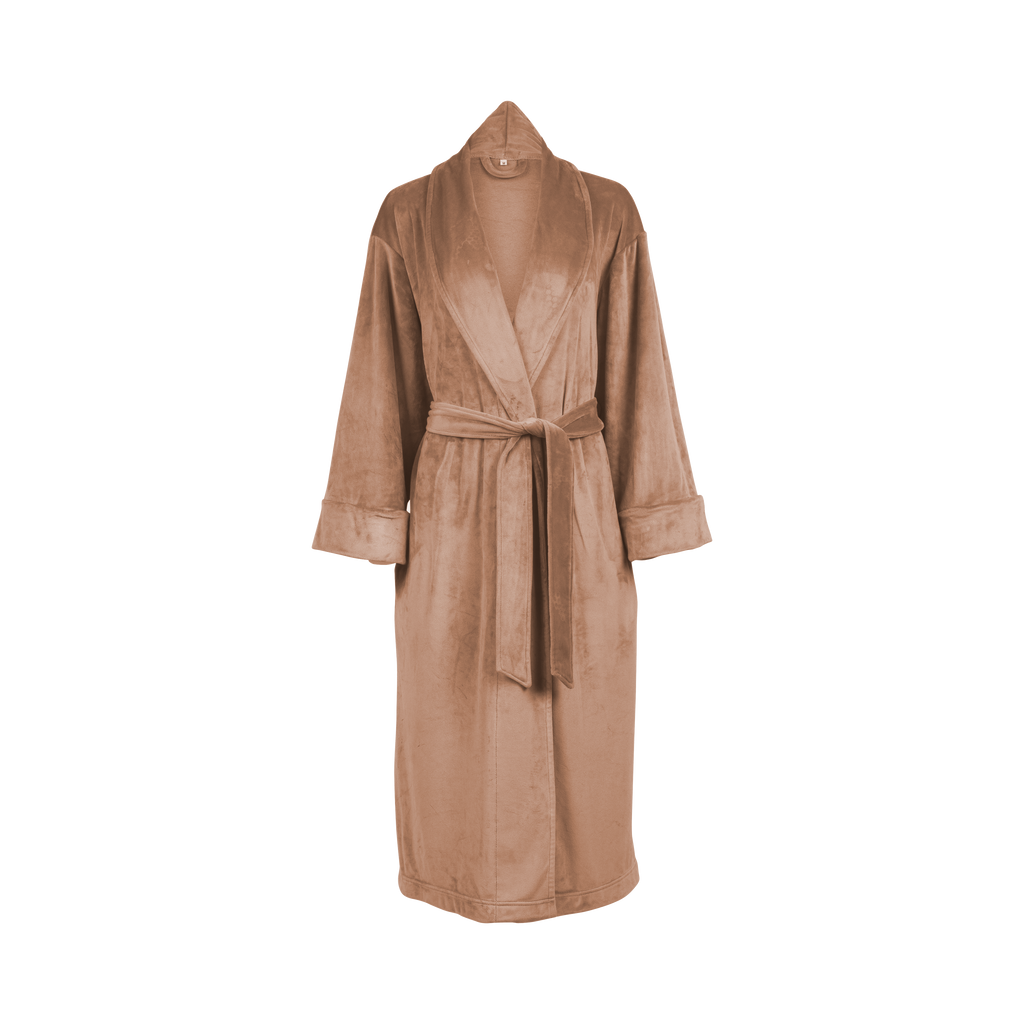 Plush Velour Women's Robe Pure Fiber