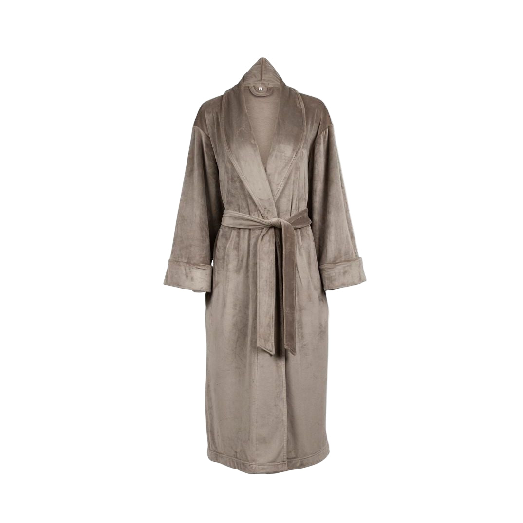 Plush Velour Women's Robe Pure Fiber