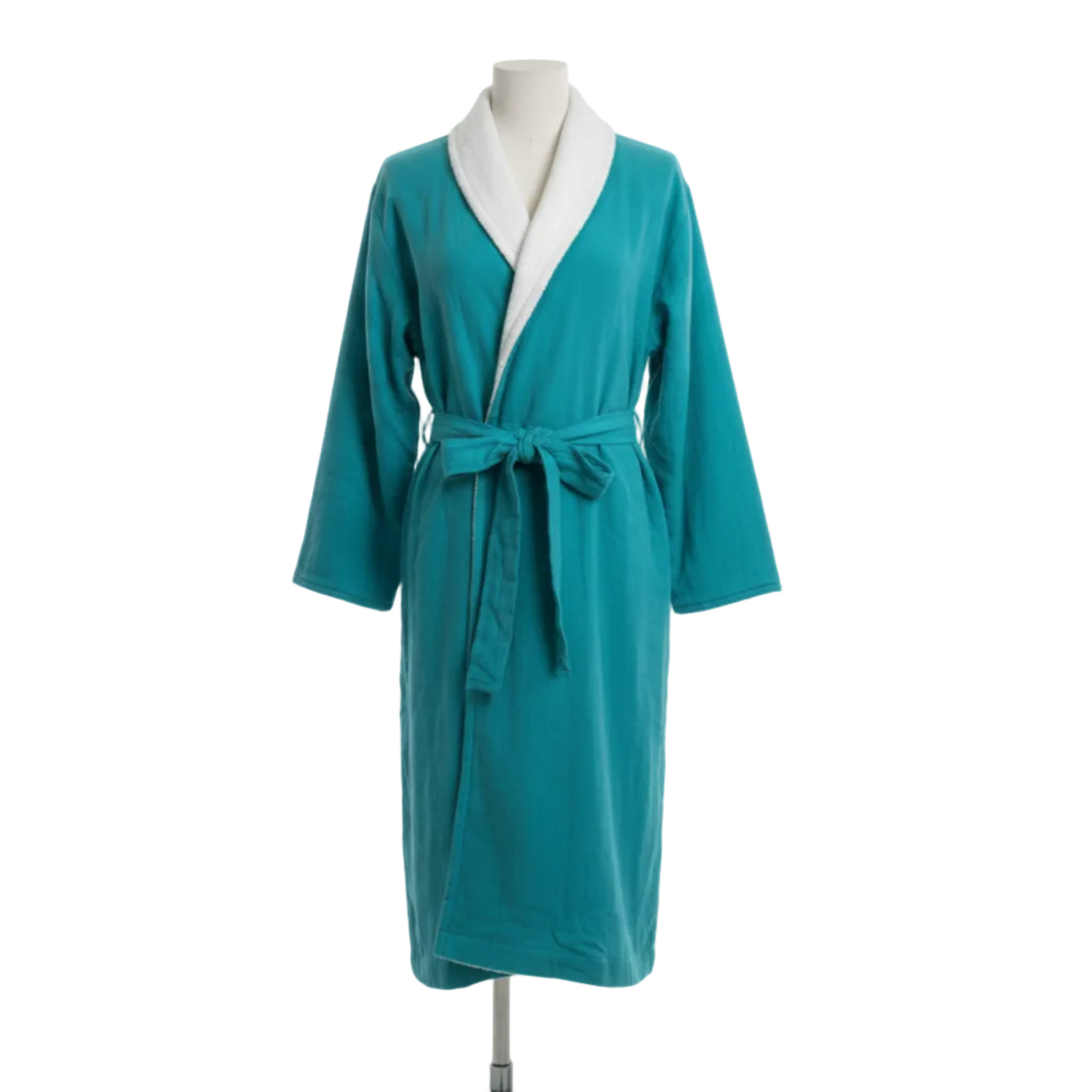 Soluna – Double-Side Muslin/Terry Shawl Robe Pure Fiber