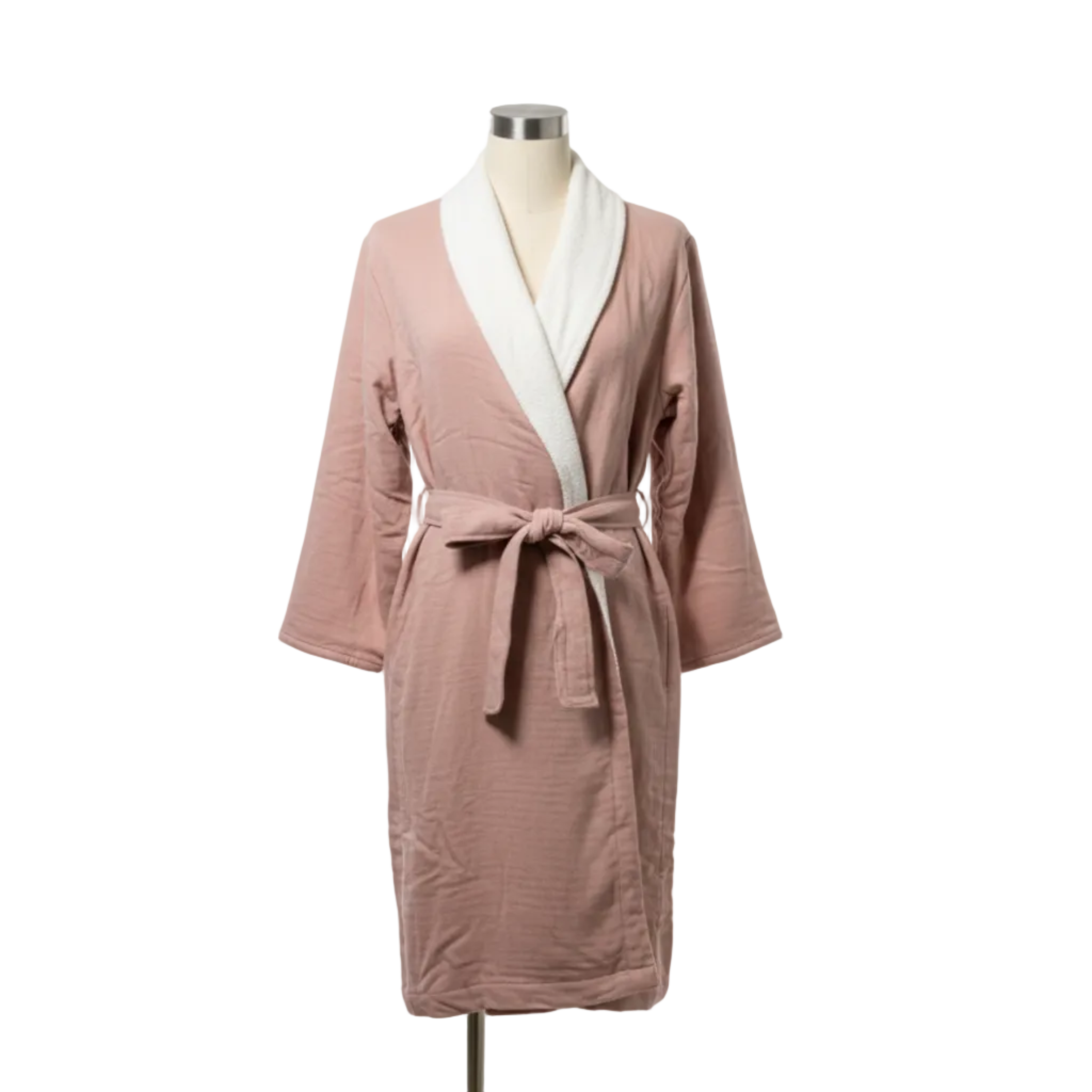 Soluna – Double-Side Muslin/Terry Shawl Robe Pure Fiber