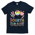 Peace Out 4th Fourth Grade Graduation Last Day Of School T-Shirt Mood Vibes Tees - Express Your Mood, Wear Your Style