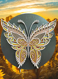 Butterfly Mandala AVEL Woodworking