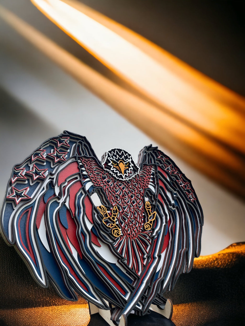 American Eagle Mandala AVEL Woodworking