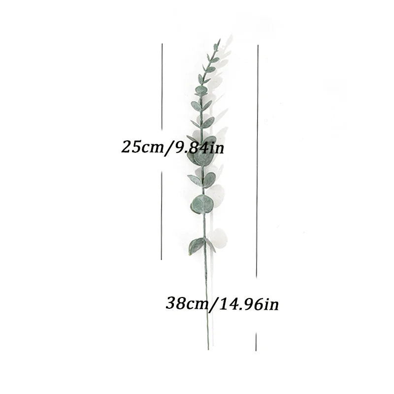 Dlight Decor 42cm Eucalyptus Branches with Money Leaves Set Dlight Decor