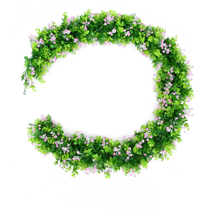 Dlight Decor Eucalyptus Vines with Babysbreath for Wall and Event Decor Dlight Decor