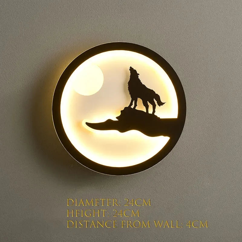 Dlight Decor Nordic Character Glow Wall Lamp Dlight Decor