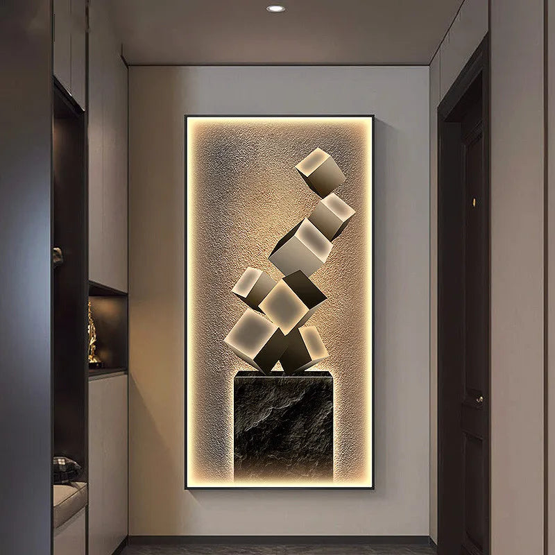 Dlight Decor Crystal Wall Art Glow Lamp for Interiors Dlight Decor