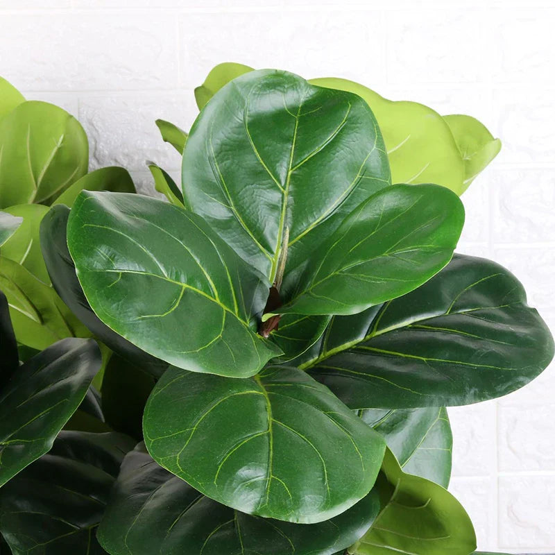 Dlight Decor 113cm Tropical Ficus Tree with Rubber Style Leaves Dlight Decor