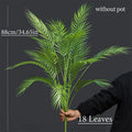 Dlight Decor 88cm Tropical Palm Fern Branch with Real Touch Leaves Dlight Decor
