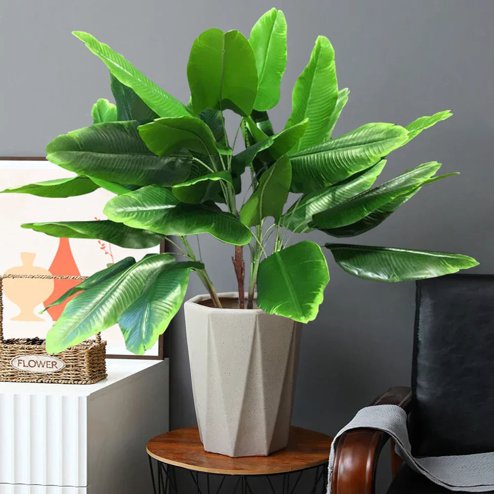 Dlight Decor 78cm Tall Tropical Monstera Plant with Banana Leaves Dlight Decor