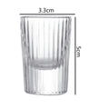 Dlight Decor 12pc Mini Shot Glass Set 20ml Clear Style Dlight Decor