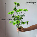 Dlight Decor 37cm Eucalyptus Money Plant Branch for Home and Garden Decor Dlight Decor