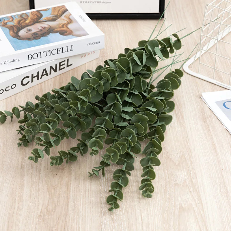 Dlight Decor 42cm Eucalyptus Branches with Money Leaves Set Dlight Decor