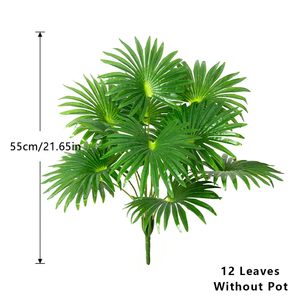 Dlight Decor Large Palm Tree 55 to 95cm Tropical Plant Dlight Decor