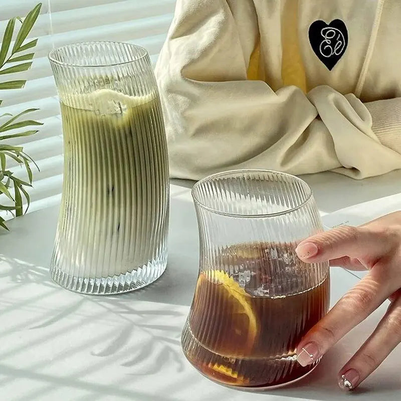 Dlight Decor Irregular Glass Mug 325ml or 500ml Dlight Decor
