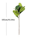 Dlight Decor 113cm Tropical Ficus Tree with Rubber Style Leaves Dlight Decor