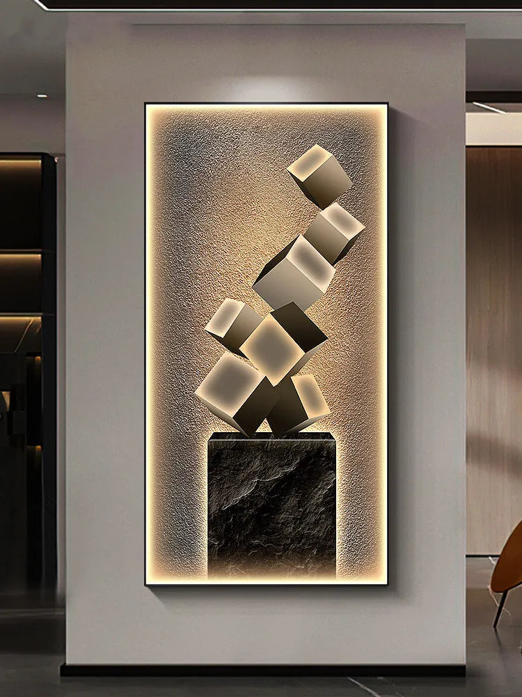 Dlight Decor Crystal Wall Art Glow Lamp for Interiors Dlight Decor