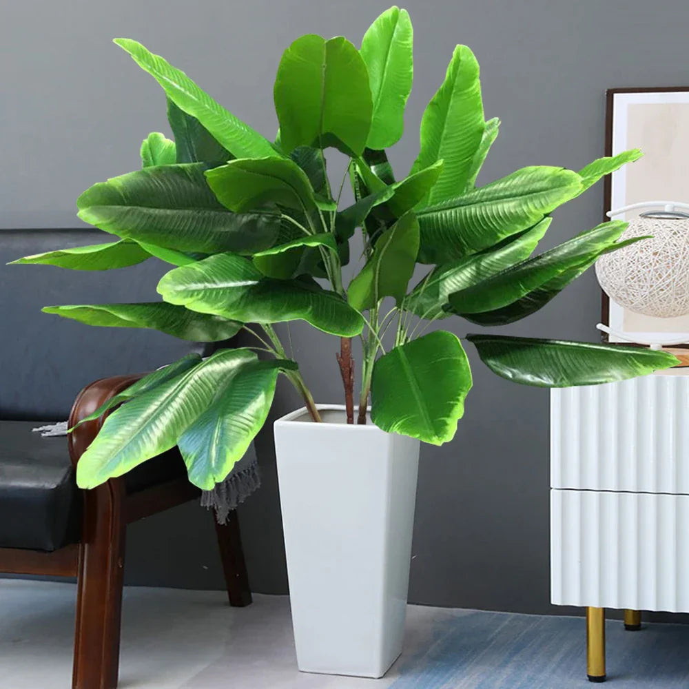 Dlight Decor 78cm Tall Tropical Monstera Plant with Banana Leaves Dlight Decor