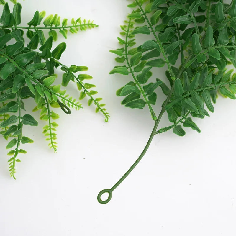 Dlight Decor 175cm Tropical Fern Vine Hanging Plant for Home and Garden Wall Decor Dlight Decor