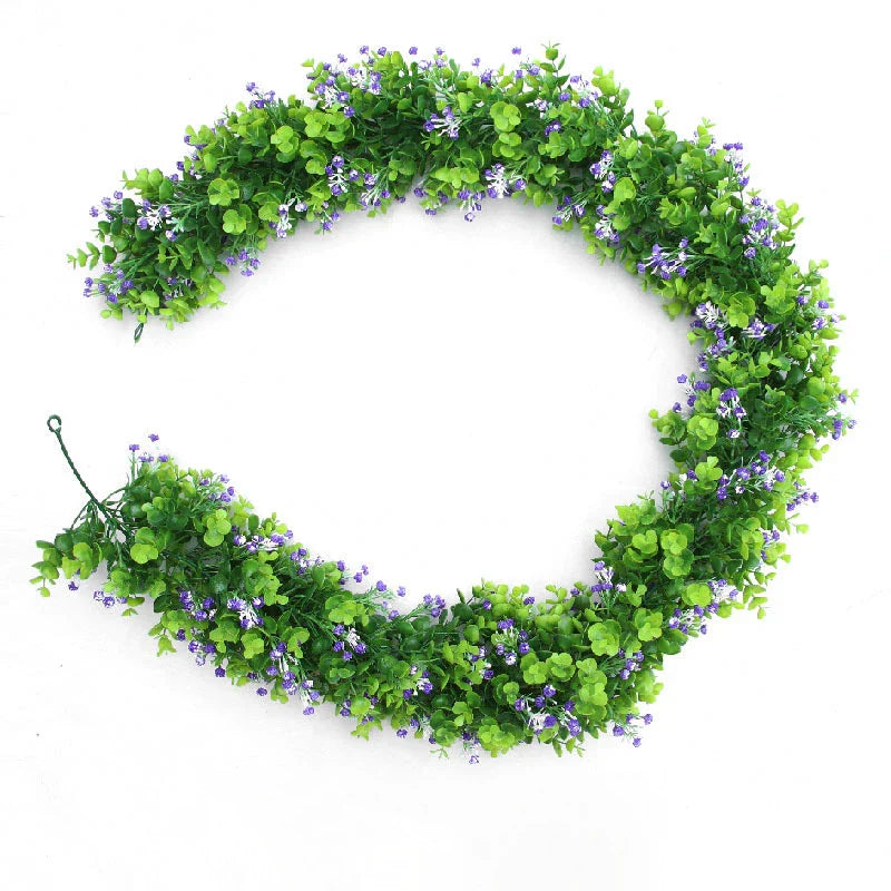 Dlight Decor Eucalyptus Vines with Babysbreath for Wall and Event Decor Dlight Decor
